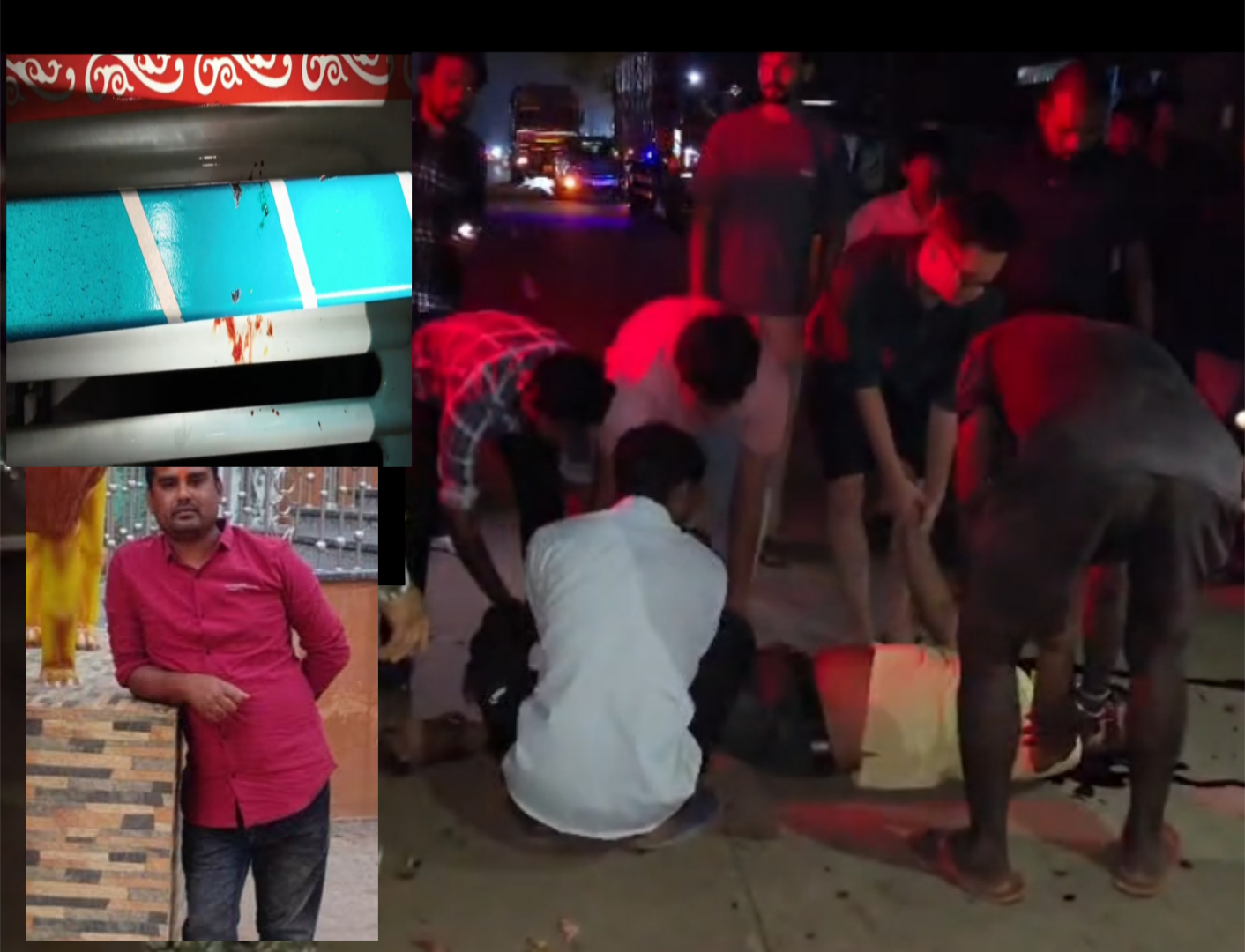ट्रक की चपेट में आने से बाइक सवार की मौत, फरार वाहन लोदाम में पकड़ा